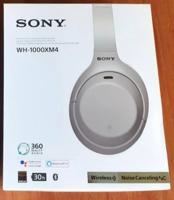 Беспроводные наушники Sony WH-1000XM4 серебряный Беспроводные наушники Sony WH-1000XM4 серебряный