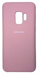 Накладка для Samsung Galaxy S9 Silicone cover розовая Накладка для Samsung Galaxy S9 Silicone cover розовая