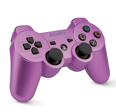 Bluetooth-контроллер для Playstation 3 Dualshock 3, сиреневый Bluetooth-контроллер для Playstation 3 Dualshock 3, сиреневый