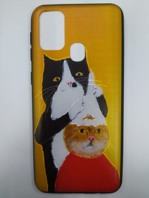 Накладка для Samsung Galaxy M31 пластик разные рисунки Накладка для Samsung Galaxy M31 пластик разные рисунки