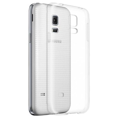 Чехол-накладка силикон 0.33мм Samsung Galaxy S5 mini прозрачный Чехол-накладка силикон 0.33мм Samsung Galaxy S5 mini прозрачный