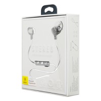 Мобильная Bluetooth-гарнитура Baseus B15 (NGB15-02) V4.1 серебристая