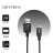 Usb Кабель-зарядка Type-C Hoco X14 Times speed 3A 2м в тканевой оплетке черный