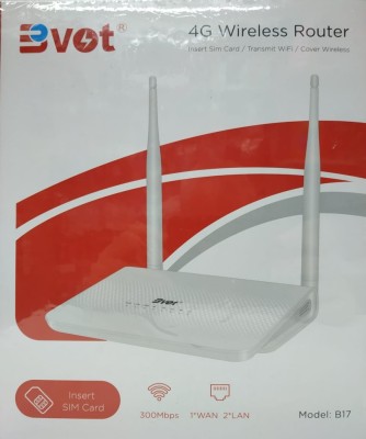 Мобильный роутер Bvot 4G B17 LTE WiFi 300 Mbps/1wan/2lan белый Мобильный роутер Bvot 4G B17 LTE WiFi 300 Mbps/1wan/2lan белый