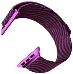 Сменный браслет для Apple Watch 38-40mm Milano №07 фиолетовый Сменный браслет для Apple Watch 38-40mm Milano №07 фиолетовый