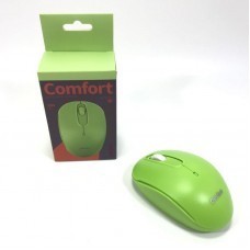 Мышь беспроводная Perfeo Comfort USB/DPI 1000/3 кнопки/2AAA зеленая Мышь беспроводная Perfeo Comfort USB/DPI 1000/3 кнопки/2AAA зеленая