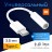 Универсальный переходник для наушников Xiaomi Type-C на 3.5мм/AUX белый