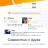 Универсальный переходник для наушников Xiaomi Type-C на 3.5мм/AUX белый