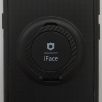 Чехол-накладка для Samsung Galaxy S8 силикон iface с держателем черный