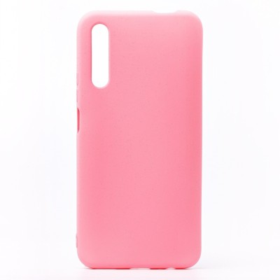 Накладка для Samsung Galaxy A02/M02 Silicone cover розовая Накладка для Samsung Galaxy A02/M02 Silicone cover розовая