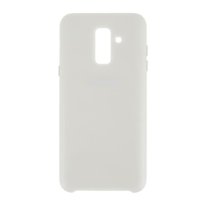 Накладка для Samsung Galaxy A6 Plus (2018) Silicone cover серая Накладка для Samsung Galaxy A6 Plus (2018) Silicone cover серая