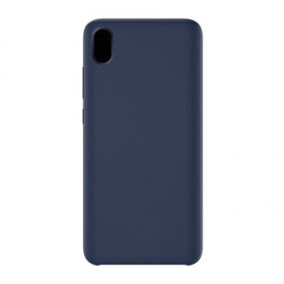 Накладка для Huawei Y5 Prime (2019)/Honor 8S Silicone cover темно-синяя Накладка для Huawei Y5 Prime (2019)/Honor 8S Silicone cover темно-синяя