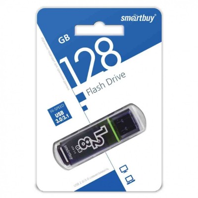 3.0 USB флеш накопитель Smartbuy 128GB Glossy Dark Grey (SB128GBGS-DG) 3.0 USB флеш накопитель Smartbuy 128GB Glossy Dark Grey (SB128GBGS-DG)