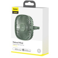 Автомобильный вентилятор Baseus Natural Wind Magnetic Rear Seat Fan CXZR-06 зеленый
