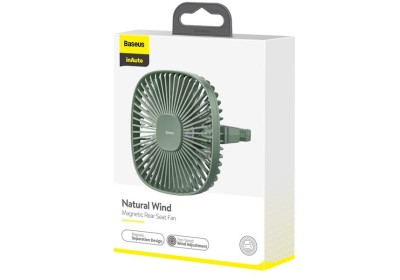 Автомобильный вентилятор Baseus Natural Wind Magnetic Rear Seat Fan CXZR-06 зеленый Автомобильный вентилятор Baseus Natural Wind Magnetic Rear Seat Fan CXZR-06 зеленый