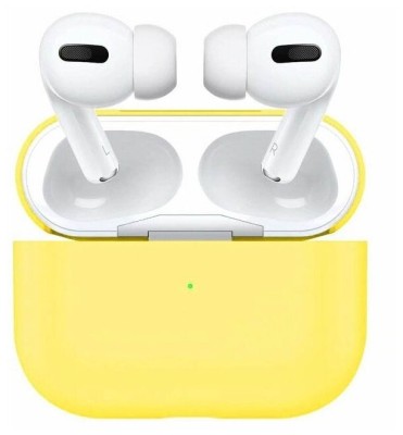 Силиконовый чехол для AirPods Pro желтый Силиконовый чехол для AirPods Pro желтый