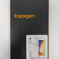 Чехол Spigen для i-Phone 8/7 Liquid Crystal, цветы (054CS22290)