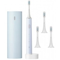 Зубная щетка электрическая Xiaomi Mijia Sonic Electric Toothbrush T500C+3 насадки (BHR4188CN) синяя