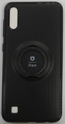 Чехол-накладка для Samsung Galaxy A10 силикон iface с держателем чёрный Чехол-накладка для Samsung Galaxy A10 силикон iface с держателем чёрный