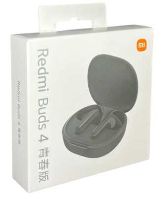 Наушники беспроводные Xiaomi Redmi Buds 4 Lite GL черные Наушники беспроводные Xiaomi Redmi Buds 4 Lite M2231E1 черные