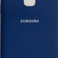 Накладка для Samsung Galaxy S9 Silicone cover темно-синяя