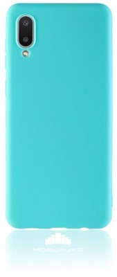 Накладка для Samsung Galaxy A02 Silicone cover бирюзовая Накладка для Samsung Galaxy A02 Silicone cover бирюзовая