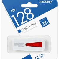 3.0 USB флеш накопитель Smartbuy 128GB Iron Black/Red (SB128GBIR-K3)