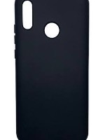 Накладка для Huawei P Smart (2019)/Honor 10 Lite Silicone cover черная