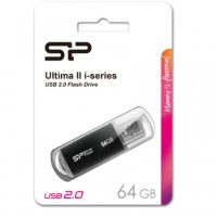 USB флеш накопитель Silicon Power 64GB Ultima II - I Series black