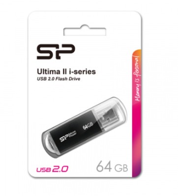 USB флеш накопитель Silicon Power 64GB Ultima II - I Series black USB флеш накопитель Silicon Power 64GB Ultima II - I Series black