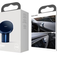Держатель в автомобиль в воздуховод Baseus Radar Magnetic для i-Phone 12 (SULD-03) синий