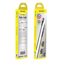 Кабель-переходник Lightning на AUX 3,5mm Awei CL-116L чёрный