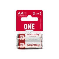 Батарейка алкалиновая Smartbuy ONE LR6/2B (24/240)  SOBA-2A02B-Eco