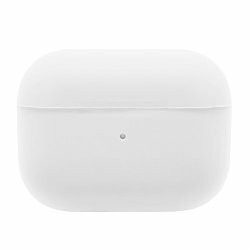 Силиконовый чехол для AirPods Pro белый Силиконовый чехол для AirPods Pro белый