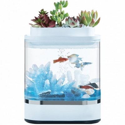 Аквариум Xiaomi Geometrc Lazy Fish Tank (HF-JHYGQC001) Аквариум Xiaomi Geometrc Lazy Fish Tank (HF-JHYGQC001)