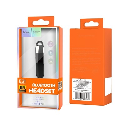 Bluetooth-гарнитура Hoco E31 черная Bluetooth-гарнитура Hoco E31 черная
