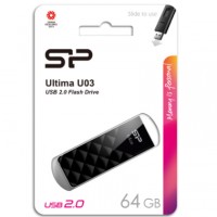 USB флеш накопитель Silicon Power 64GB Ultima U03 Black