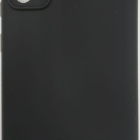 Чехол-накладка для Samsung Galaxy S21FE силикон матовый чёрный