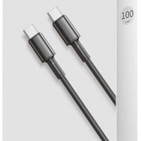 Кабель-зарядка Type-C на Type-C Baseus High Density Braided 100W 1м (CATGD-01) черный