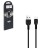 Usb Кабель для зарядки Type-C Hoco X20 Flash 2.4A 2м силиконовый черный