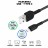 Usb Кабель для зарядки Type-C Hoco X20 Flash 2.4A 2м силиконовый черный