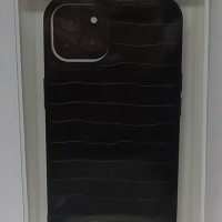 Накладка для i-Phone 13 Sulada под кожу черная