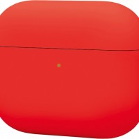 Силиконовый чехол для AirPods Pro красный