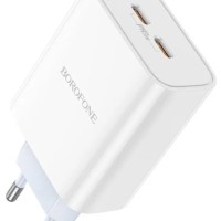 Сетевое зар. устр. Borofone BA73A 2C 35W белое