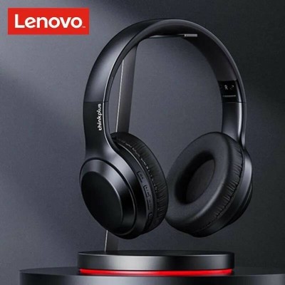 Стереонаушники Bluetooth полноразмерные Lenovo Thinkplus TH10 BT5.0/300mAh/12ч/AUX черные Стереонаушники Bluetooth полноразмерные Lenovo Thinkplus TH10 BT5.0/300mAh/12ч/AUX черные