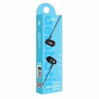 Наушники с микрофоном Ubik UE07 черные