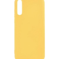Накладка для Huawei Y8P/Enjoy 10S/P Smart S Silicone cover желтая