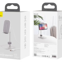Беспроводное зарядное устройство Baseus Literary Youth Desktop 15W SUWY-D0S серебристое