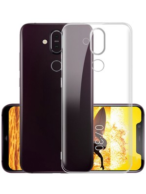 Чехол-накладка силикон 0.5мм Nokia X7 прозрачный Чехол-накладка силикон 0.5мм Nokia X7 прозрачный