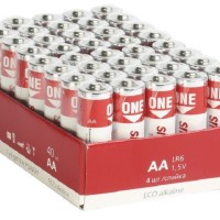 Батарейка алкалиновая Smartbuy ONE LR6/40 bulk (40/720) SOBA-2A40S-Eco